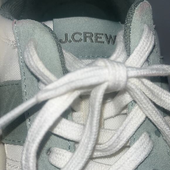 J. Crew Light Mint Green Trainer Sneaker. - Picture 7 of 12